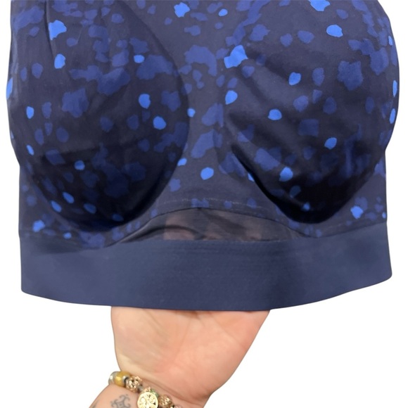 Knix Momenta Racerback Sports Bra , blue XXXXL++ NWOT (42 F-G-H) - Picture 3 of 5